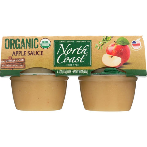 North Coast Organic Applesauce - 4 pk | Vegan Black Market