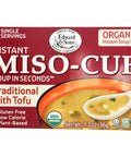 Edward & Sons Organic Instant Miso-Cup Soup - 4 Pack | Vegan Black Market