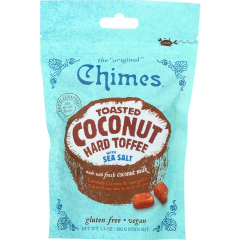 Chimes Toasted Coconut Hard Toffee With Sea Salt - 3.5 oz