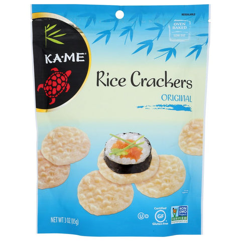 Ka Me Rice Crackers Original - 3 oz | Vegan Black Market