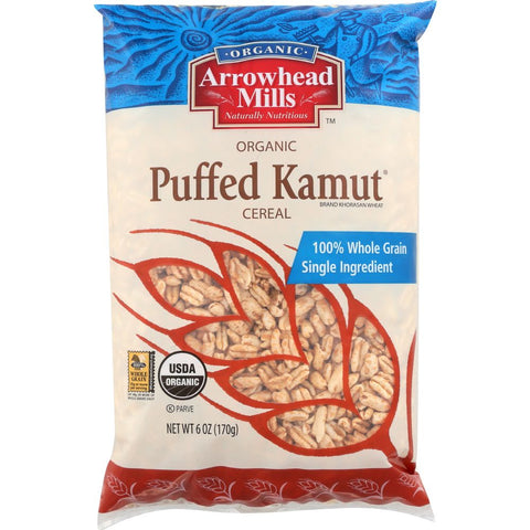 Arrowhead Mills Organic Puffed Kamut Cereal - 6 oz | Vegan Black Market