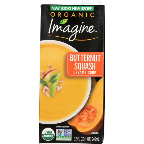 Imagine Foods Organic Butternut Squash Creamy Soup - 32 oz | Vegan Black Market