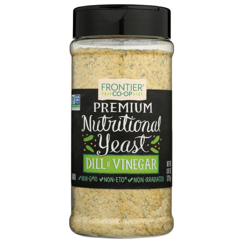 Frontier Coop Premium Nutritional Yeast Dill Vinegar - 8.01 oz | Vegan Black Market