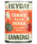 Heyday Canning Co Tomato Alla Vodka Cannellini Beans - 15 oz | Vegan Black Market