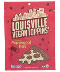 Louisville Jerky Vegan Toppins' Pepperoni Bits - 3 oz | Vegan Black Market