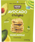 Hippie Snacks Avocado Crisp Guacamole - 2.5 oz | Vegan Black Market