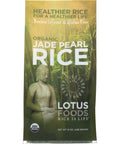 Lotus Foods Organic Jade Pearl Rice - 15 oz  | Vegan Black Market