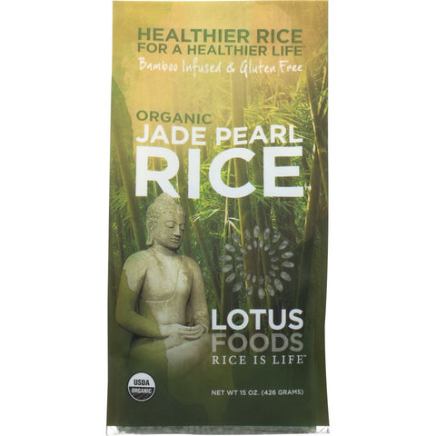 Lotus Foods Organic Jade Pearl Rice - 15 oz  | Vegan Black Market