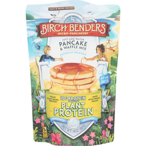 Birch Benders Plant Protein Pancake & Waffle Mix - 14 oz | Vegan Black Market