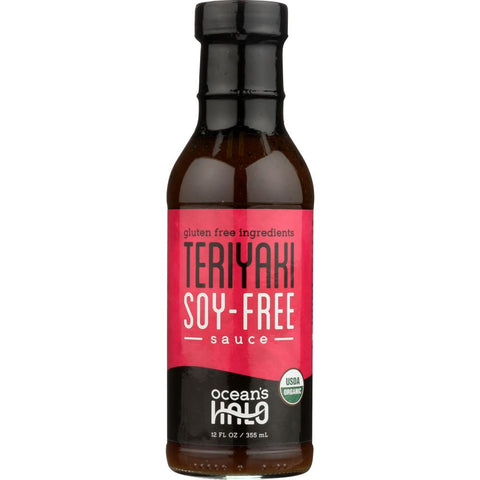 Ocean's Halo Teriyaki Soy Free Sauce - 12 oz | Vegan Black Market