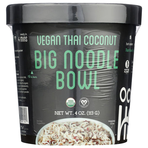Oceans Halo Vegan Thai Coconut Big Noodle Bowl - 4.02 oz | Vegan Black Market