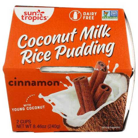 Sun Tropics Coconut Milk Rice Pudding Snack Cinnamon - 8.46 oz