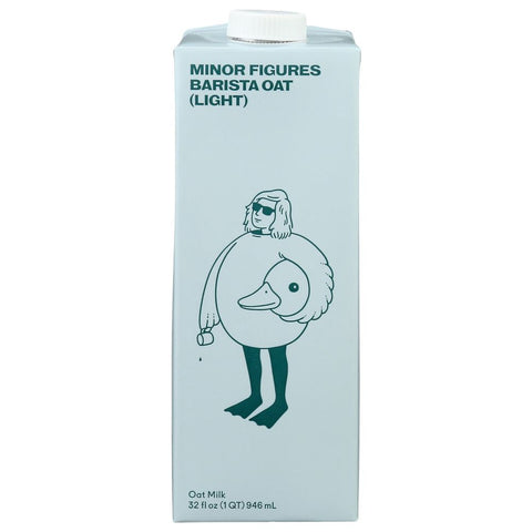 Minor Figures Barista Oat Light Milk - 33.8 fl oz | Vegan Black Market