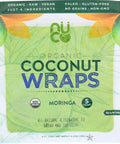 Nuco Organic Coconut Wraps Moringa - 2.47 oz | Vegan Black Market
