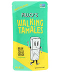 Fillo's Walking Tamales Bean Salsa Verde - 4 oz | Vegan Black Market