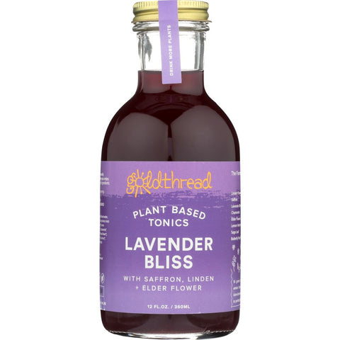 Goldthread Lavender Bliss Plant Based Tonic - 12 fl oz | Vegan Black Market