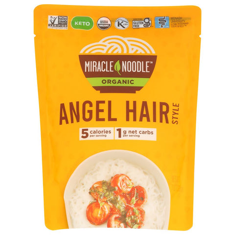 Miracle Noodle Ready To Eat Organic Angel Hair Style Noodle - 7 oz