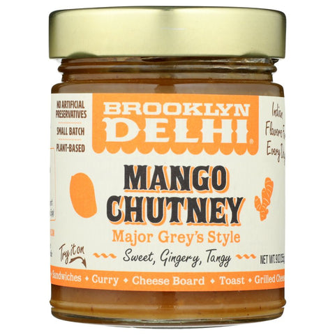 Brooklyn Delhi Mango Chutney - 9 oz | Brooklyn Delhi | Mango Chutney | Vegan Black Market