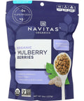 Navitas Organic Mulberry Berries - 8 oz | Navitas | Vegan Black Market