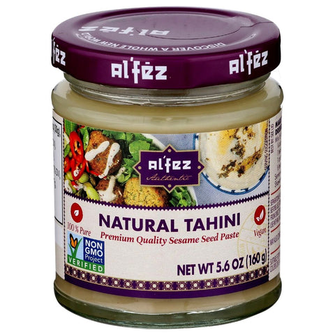 Al Fez Natural Tahini Sesame Seed Paste - 5.6 oz. | Vegan Black Market