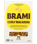 Brami Lupini Snack Curly Macaroni Pasta - 8 oz | Vegan Black Market | Brami Pasta