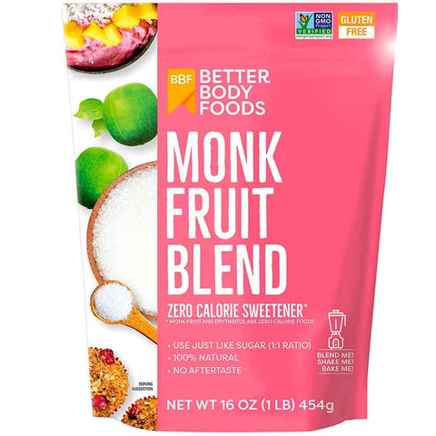 BetterBody Foods Monk Fruit Blend - 16 oz.