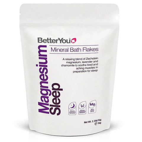 BetterYou Magnesium Sleep Mineral Bath Flakes - 2.3 lb