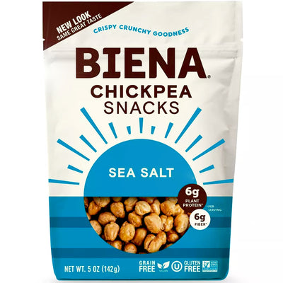 Biena Sea Salt Chickpea Snacks - 5 oz.