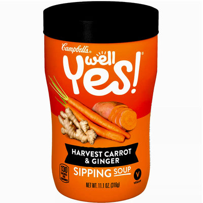 Campbell's Well Yes! Harvest Carrot & Ginger Sipping Soup Soup - 11.2 oz.