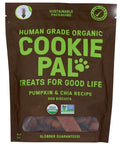 Cookie Pal Organic Pumpkin And Chia Dog Biscuits - 10 oz. | Vegan Black Market