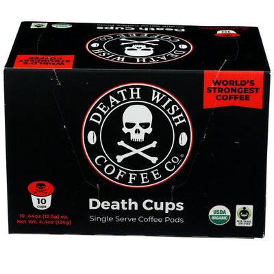 Death Wish Coffee Dark Roast Death Cups - 10 cp.