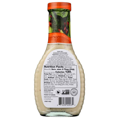 Daiya Dairy Free Hon'y Mustard Dressing - 8.36 fl oz.