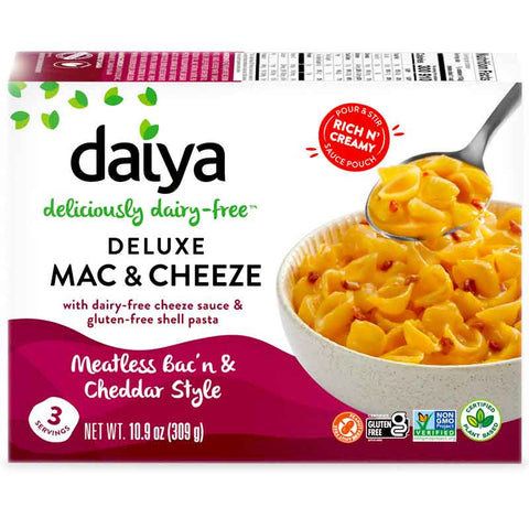Daiya Meatless Bac'N & Cheddar Style Deluxe Mac & Cheeze - 10.9 oz. | Vegan Black Market