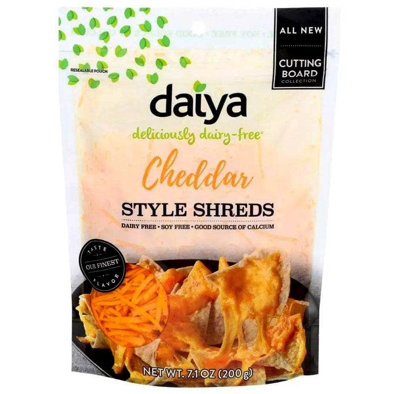 Daiya Dairy-Free Shredded Cheddar Style Shreds Cheese - 7.1 oz.
