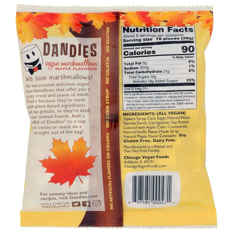 Dandies Maple Flavored Vegan Marshmallows - 5 oz.