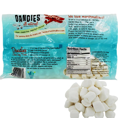 Dandies All Natural Mini Vanilla Marshmallows - 10 oz.