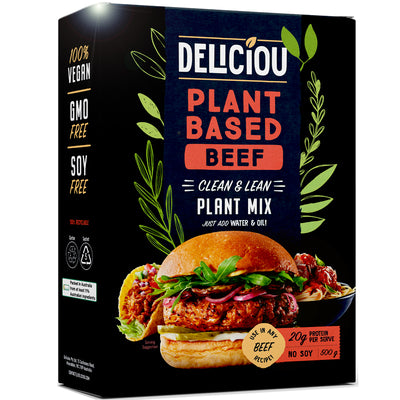 Deliciou Plant Based Beef Mix - 4.9 oz