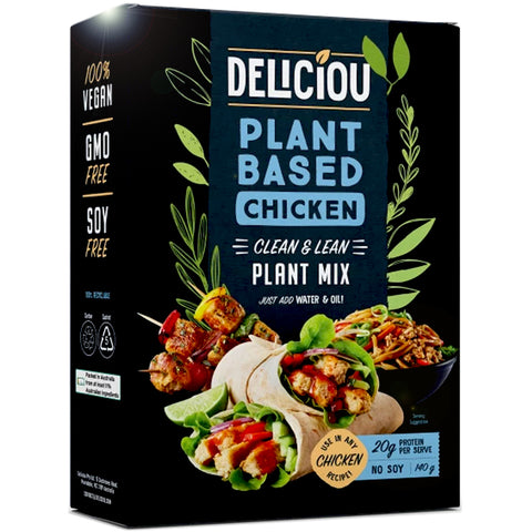 Deliciou Plant Based Chicken Mix - 4.9 oz
