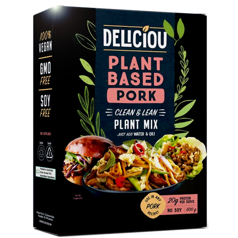 Deliciou Plant Based Pork Mix - 4.9 oz