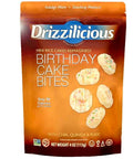 Mini Rice Cakes Birthday Cake Bites | Vegan Snacks | Drizzilicious  Birthday Cake Bites