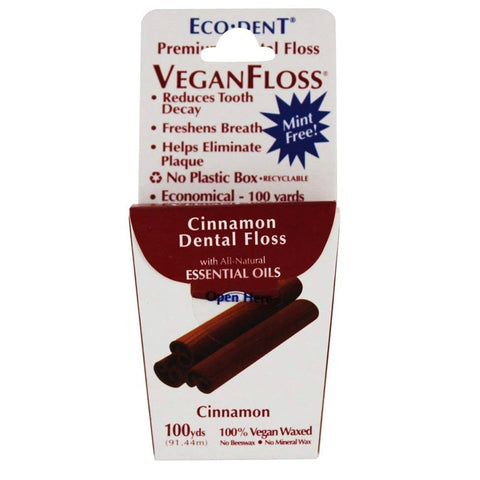 Eco-Dent Vegan Floss Cinnamon - 100 Yards