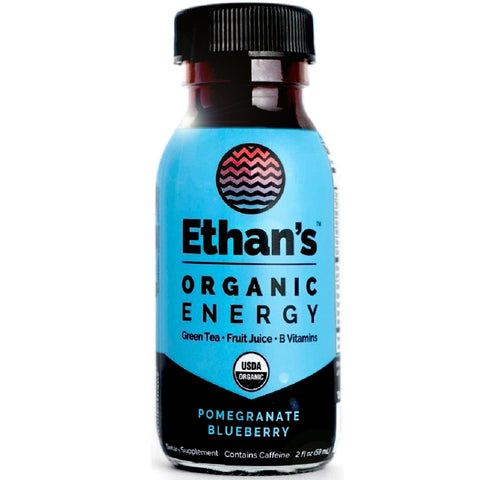 Ethan's Organic Energy Pomegranate Blueberry - 2 fl oz. | Vegan Black Market