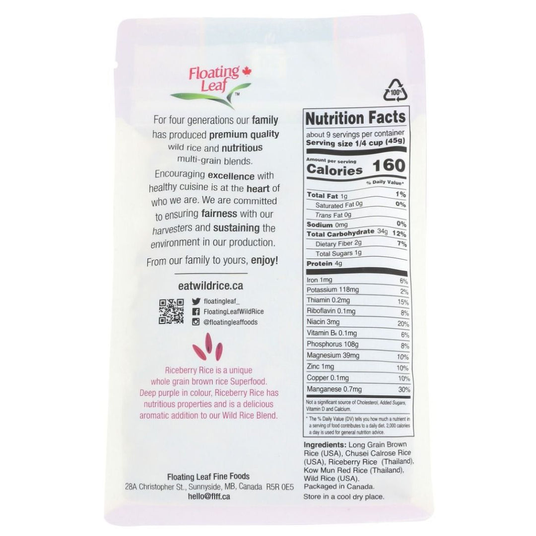 Floating Leaf Floating Leaf Wild Rice Blend Floating Leaf Wild Rice