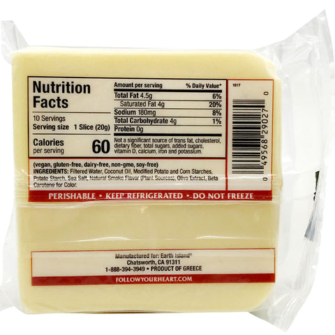 Follow Your Heart Dairy Free Smoked Gouda Cheese Sliced  - 7 oz.