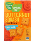 From The Ground Up Butternut Squash Sea Salt Crackers - 4 oz. | Vegan Black Market
