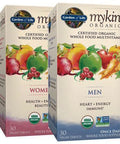 Garden of Life Mykind Organics Men and Women One A Day Multivitamin Tablets