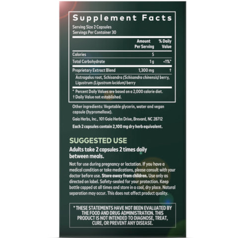 veganblackmarket.com | Immune Support Astragalus Herbal Supplement from Gaia Herbs 