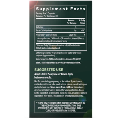 veganblackmarket.com | Immune Support Astragalus Herbal Supplement from Gaia Herbs