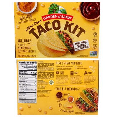 Garden of Eatin' Yellow Corn Taco Dinner Kit, 9.4 oz