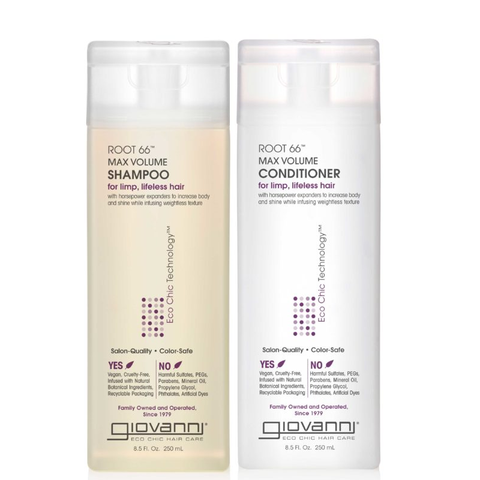 Giovanni Root 66 Max Volume Shampoo Conditioner